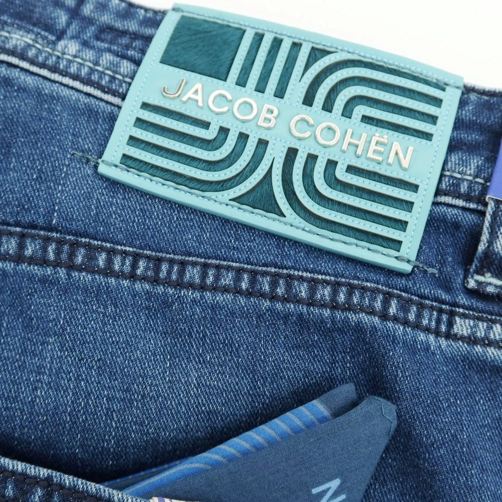 【新品】ヤコブコーエン JACOB COHEN BARNY デニムパンツ ジーンズ ダークブルー【 34 】【 状態ランクN 】【 メンズ 】