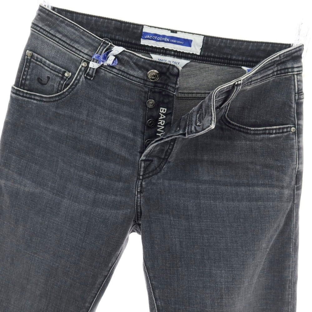 【新品】ヤコブコーエン JACOB COHEN BARNY デニムパンツ ジーンズ グレー【 34 】【 状態ランクN 】【 メンズ 】