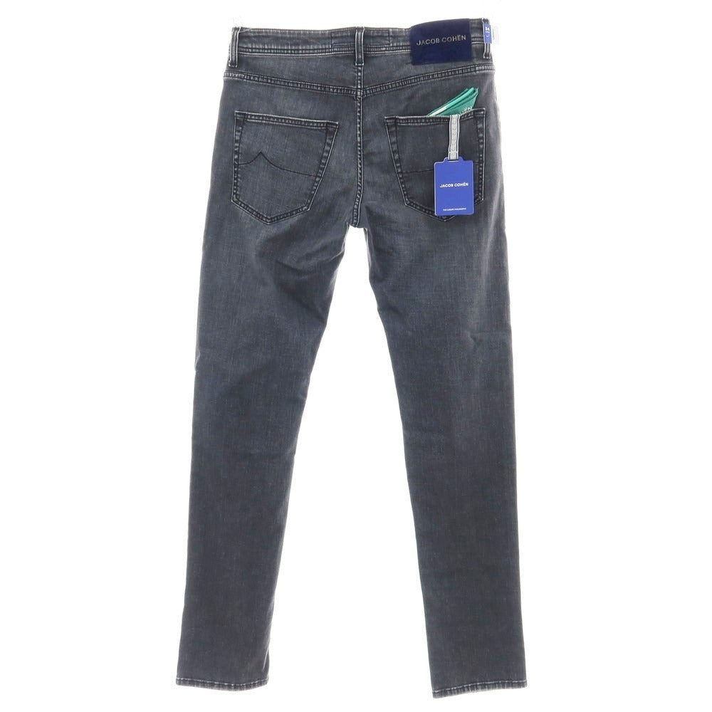 【新品】ヤコブコーエン JACOB COHEN BARNY デニムパンツ ジーンズ グレー【 34 】【 状態ランクN 】【 メンズ 】