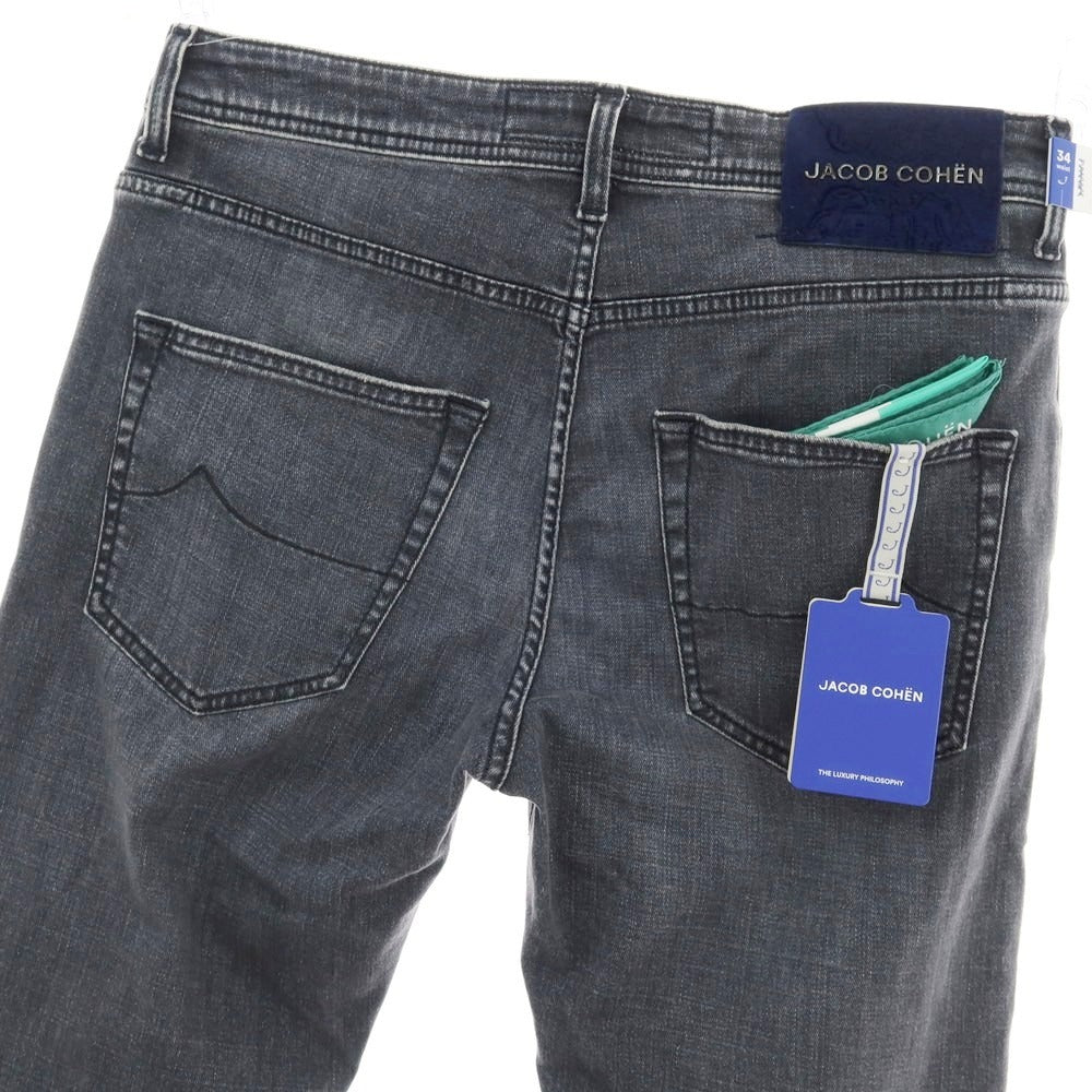 【新品】ヤコブコーエン JACOB COHEN BARNY デニムパンツ ジーンズ グレー【 34 】【 状態ランクN 】【 メンズ 】