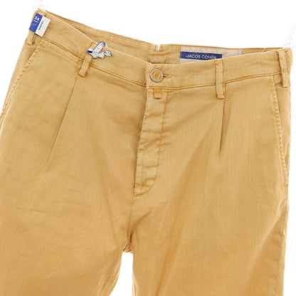 【新品】ヤコブコーエン JACOB COHEN HENRY カジュアルスラックスパンツ ジーンズ キャメルブラウン系【 34 】【 状態ランクN 】【 メンズ 】