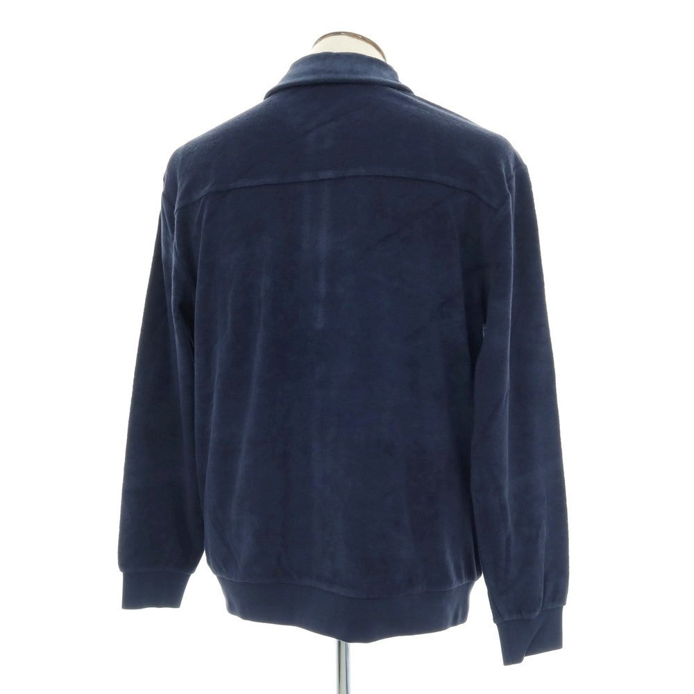 【新品】ザノーネ ZANONE コットン パイル ブルゾン ネイビー【サイズL】【 状態ランクN 】【 メンズ 】[DPD]