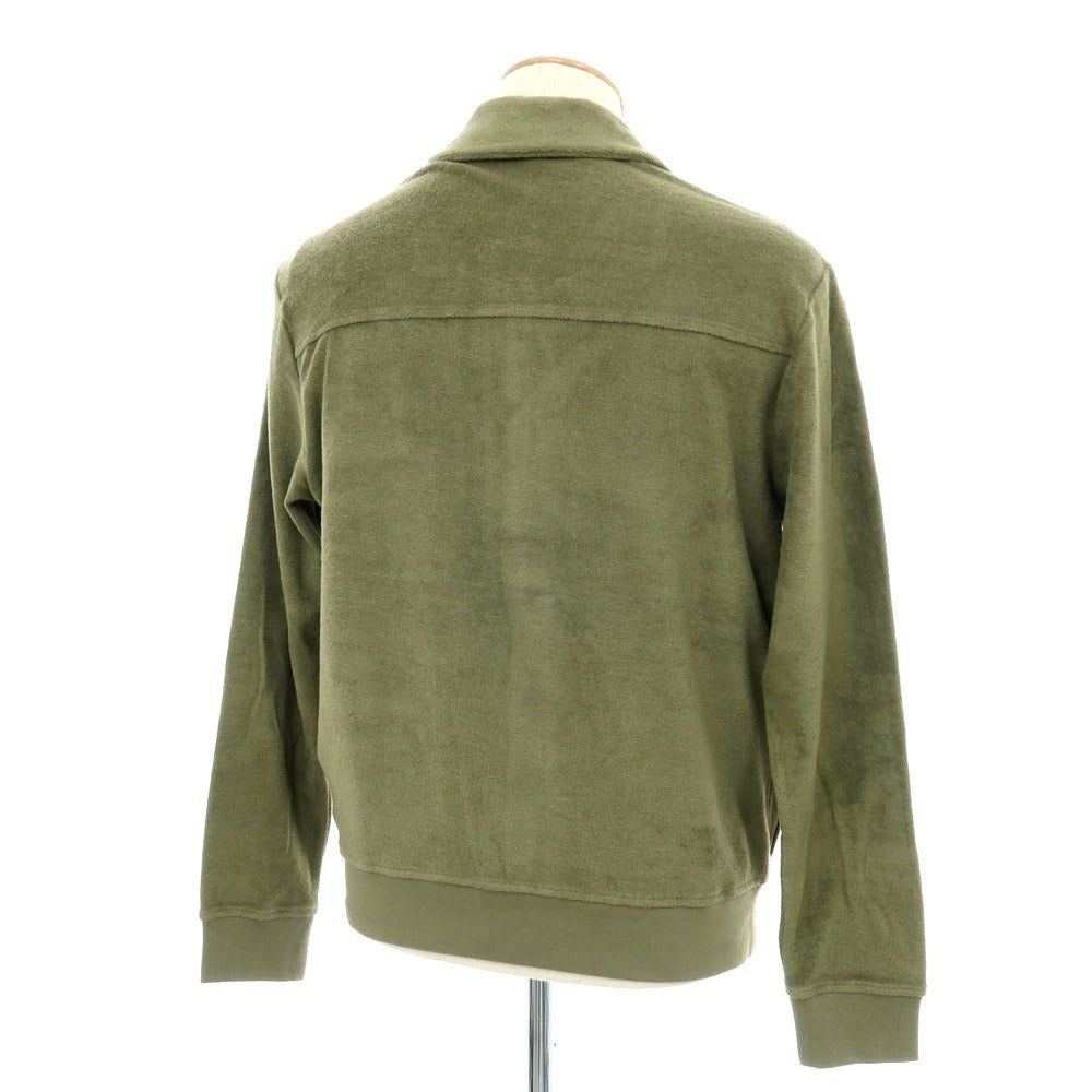 【新品】ザノーネ ZANONE コットン パイル ブルゾン オリーブ【サイズXS】【 状態ランクN 】【 メンズ 】 [EPD]