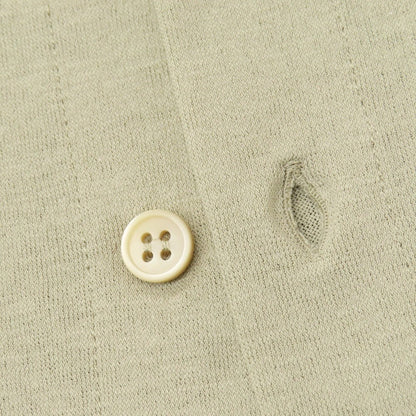 【新品】ザノーネ ZANONE アイスコットン ワイドカラー カジュアルシャツ ベージュ【 46 】【 状態ランクN 】【 メンズ 】