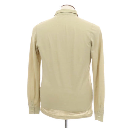 【新品】ザノーネ ZANONE アイスコットン ワイドカラー カジュアルシャツ ベージュ【 50 】【 状態ランクN 】【 メンズ 】