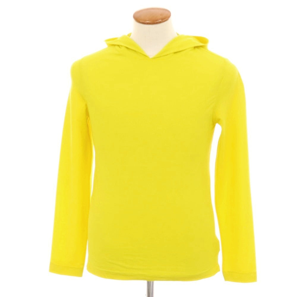 【新品】ザノーネ ZANONE アイスコットン プルオーバー パーカー イエロー【 46 】【 状態ランクN 】【 メンズ 】
