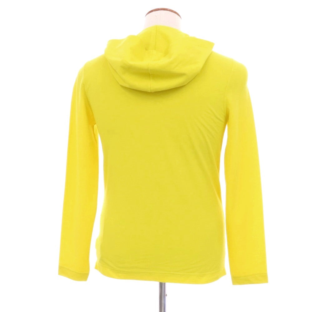 【新品】ザノーネ ZANONE アイスコットン プルオーバー パーカー イエロー【 46 】【 状態ランクN 】【 メンズ 】