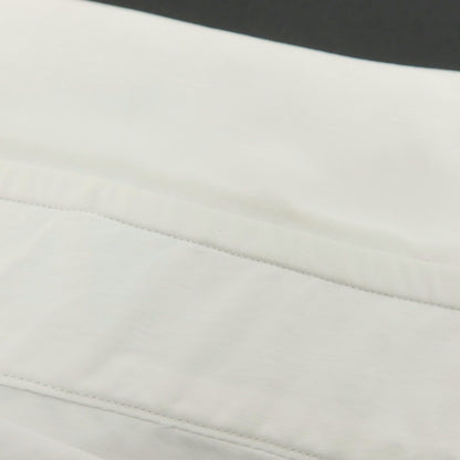 【中古】マリアサンタンジェロ Maria Santangelo ストレッチ コットンナイロン ワイドカラー ドレスシャツ ホワイト【 37 】【 状態ランクC 】【 メンズ 】