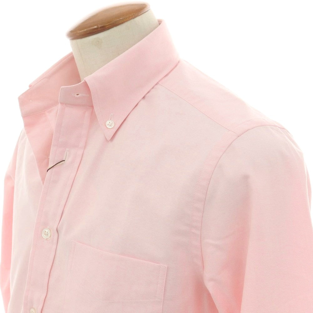 【中古】【未使用】ビームスエフ BEAMS F オックスフォード ボタンダウン カジュアルシャツ ピンク【 40 】【 状態ランクS 】【 メンズ 】