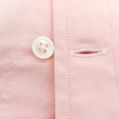 【中古】【未使用】ビームスエフ BEAMS F オックスフォード ボタンダウン カジュアルシャツ ピンク【 40 】【 状態ランクS 】【 メンズ 】