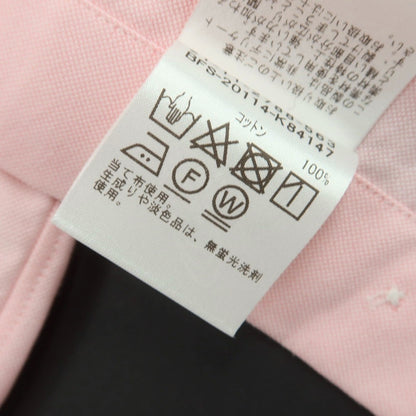 【中古】【未使用】ビームスエフ BEAMS F オックスフォード ボタンダウン カジュアルシャツ ピンク【 40 】【 状態ランクS 】【 メンズ 】