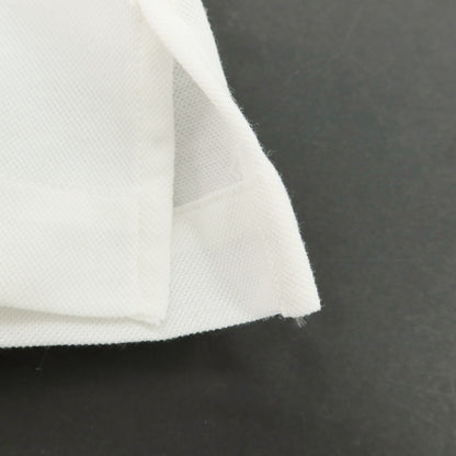 【SALE30%OFF/返品不可】【中古】ブルックスブラザーズ Brooks Brothers コットンポリエステル ボタンダウン 半袖ポロシャツ ホワイト【 サイズＭ 】【 状態ランクC 】【 メンズ 】 [APD]