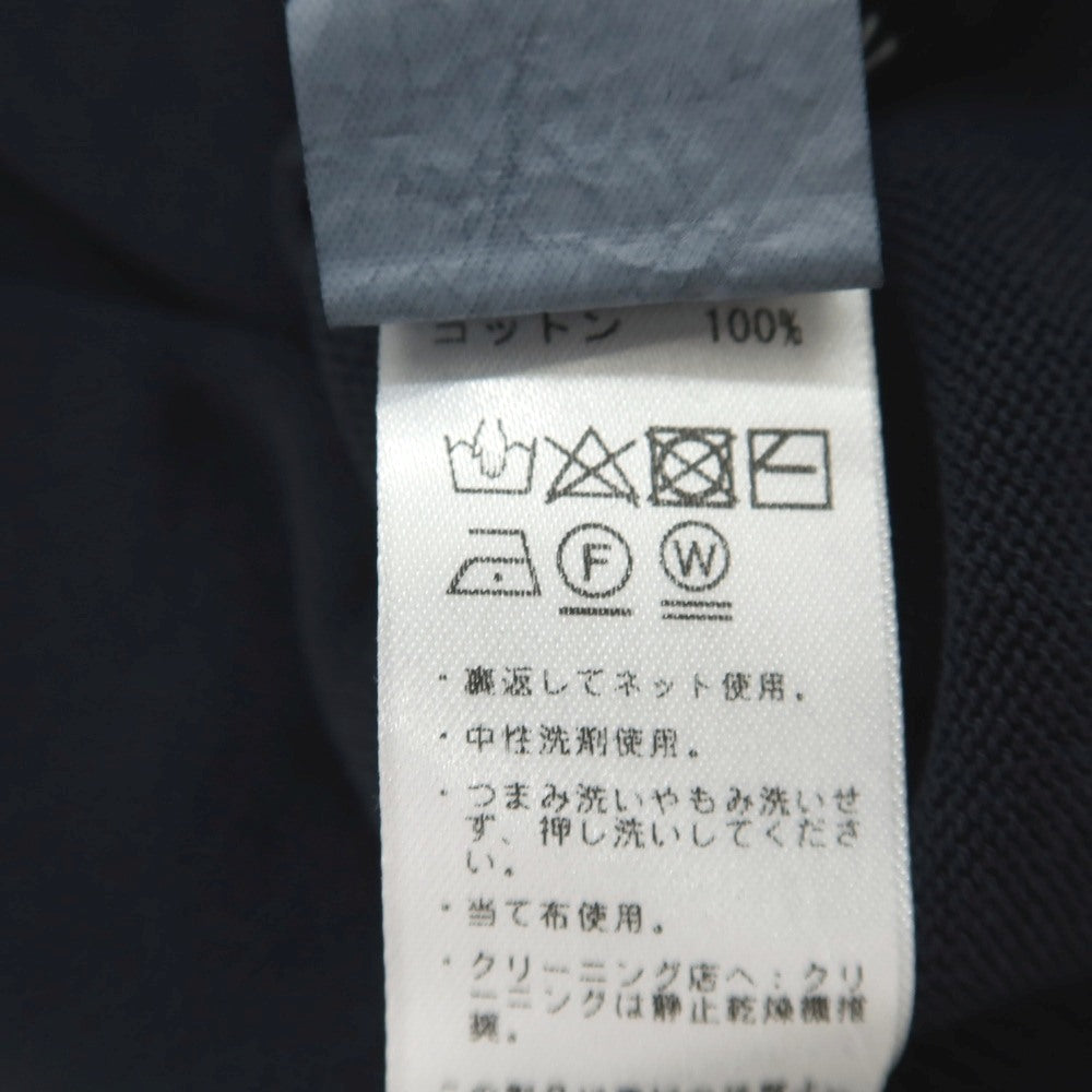 【中古】【未使用】ビームスエフ BEAMS F ハイゲージ コットン クルーネック 半袖ニット ネイビー【 50 】【 状態ランクS 】【 メンズ 】 []