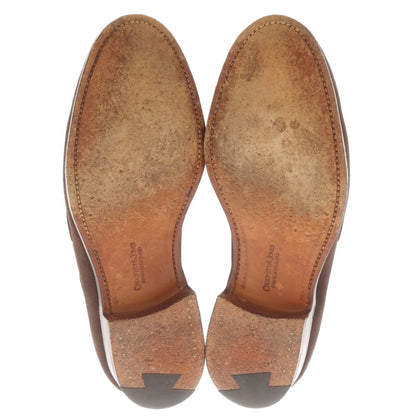 【中古】クロケットアンドジョーンズ CROCKETT&amp;JONES CAVENDISH2 スエード タッセルローファー ダークブラウン【 6 E 】【 状態ランクB 】【 メンズ 】