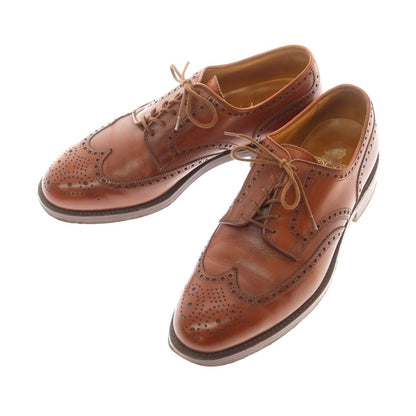 【中古】クロケットアンドジョーンズ CROCKETT&amp;JONES CARDIFF ウイングチップ ドレスシューズ ブラウン【 6 E 】【 状態ランクB 】【 メンズ 】