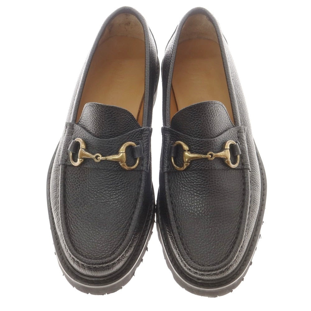 【中古】イルモカシーノ IL MOCASSINO ビットローファー ブラック【 39 】【 状態ランクA 】【 メンズ 】