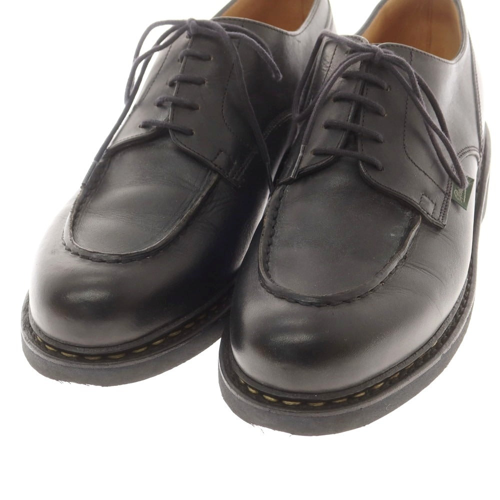 【中古】パラブーツ Paraboot CHAMBORD Uチップ ドレスシューズ ブラック【 6　1/2　F 】【 状態ランクA 】【 メンズ 】