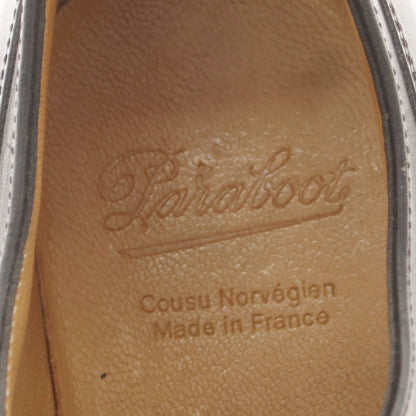 【中古】パラブーツ Paraboot CHAMBORD Uチップ ドレスシューズ ブラック【 6　1/2　F 】【 状態ランクA 】【 メンズ 】