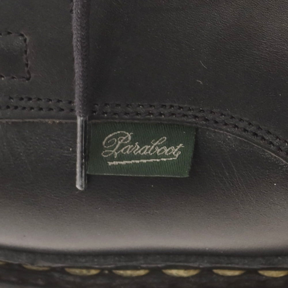 【中古】パラブーツ Paraboot CHAMBORD Uチップ ドレスシューズ ブラック【 6　1/2　F 】【 状態ランクA 】【 メンズ 】