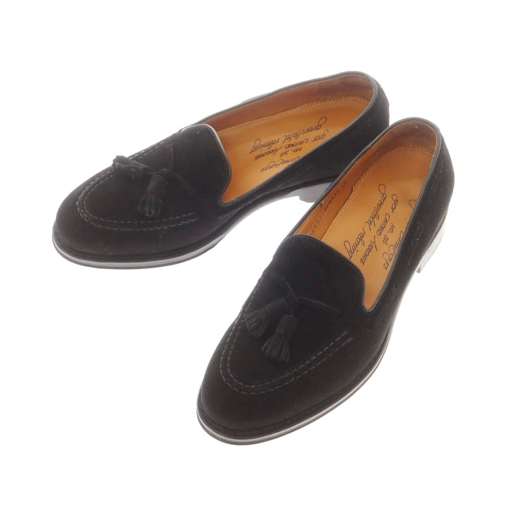 【中古】ジャランスリウァヤ JALAN SRIWIJAYA EDWARD スエード タッセルローファー ブラック【 39 】【 状態ランクB 】【 メンズ 】