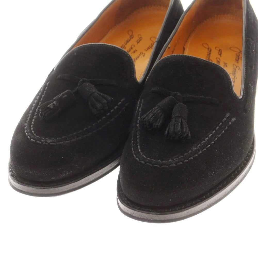 【中古】ジャランスリウァヤ JALAN SRIWIJAYA EDWARD スエード タッセルローファー ブラック【 39 】【 状態ランクB 】【 メンズ 】
