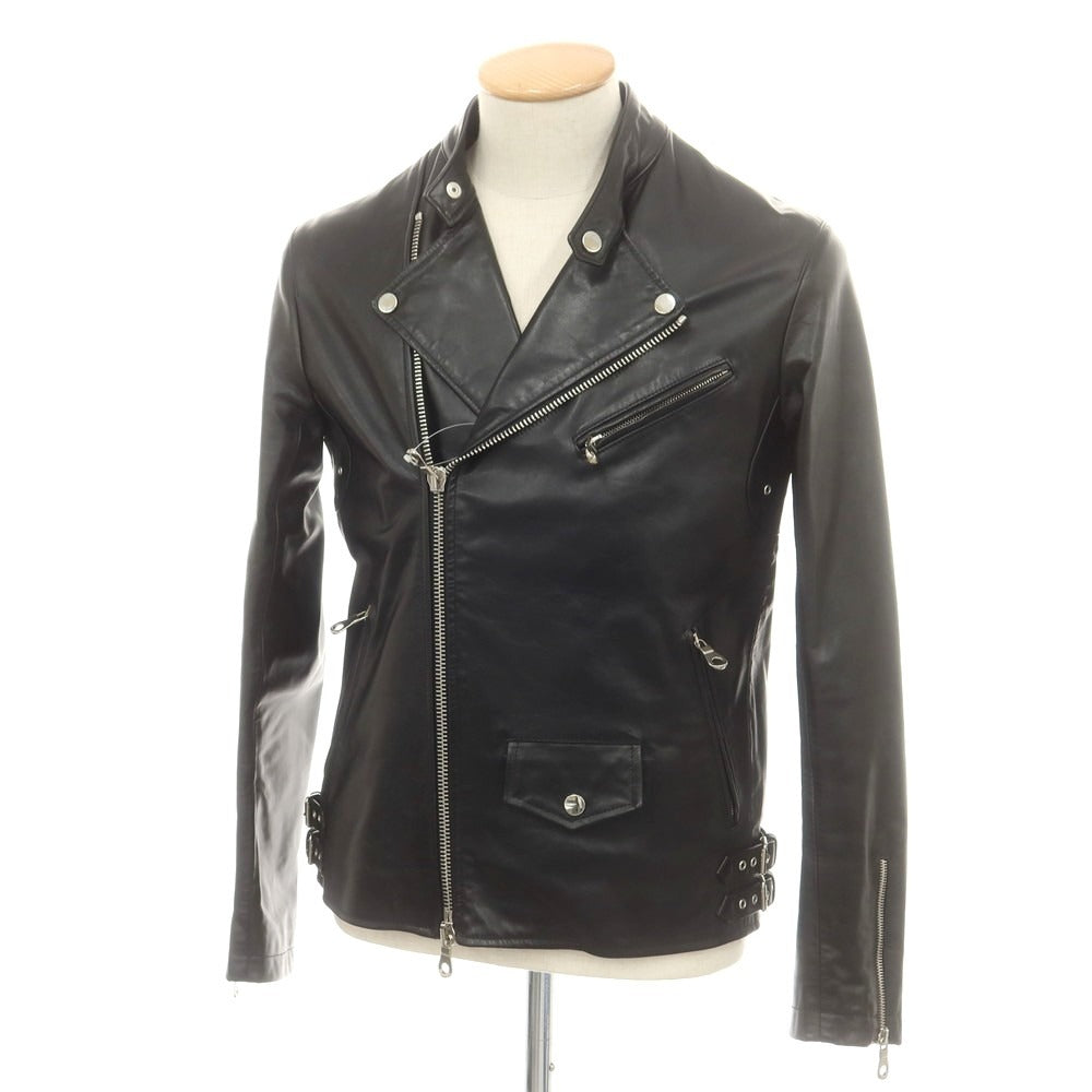 【中古】チンクアンタ Cinquanta ホースレザー ライダースジャケット ブラック【 44 】【 状態ランクB 】【 メンズ 】