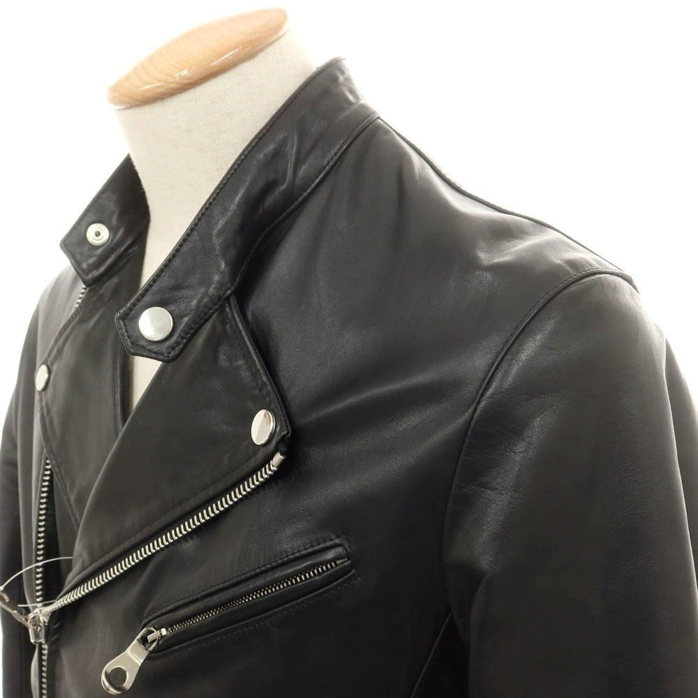 【中古】チンクアンタ Cinquanta ホースレザー ライダースジャケット ブラック【 44 】【 状態ランクB 】【 メンズ 】