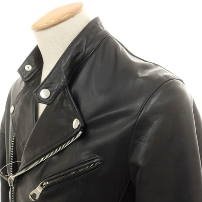 【中古】チンクアンタ Cinquanta ホースレザー ライダースジャケット ブラック【 44 】【 状態ランクB 】【 メンズ 】