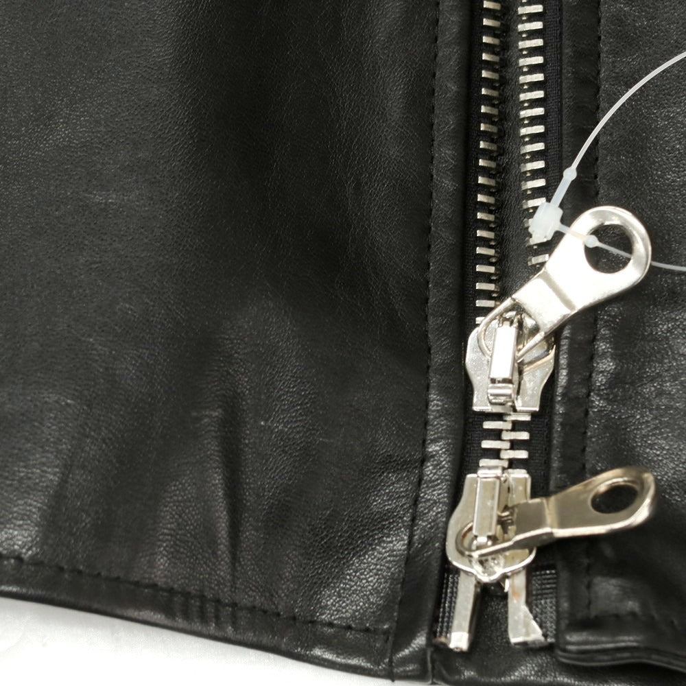 【中古】チンクアンタ Cinquanta ホースレザー ライダースジャケット ブラック【 44 】【 状態ランクB 】【 メンズ 】