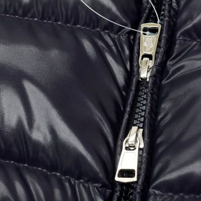 【中古】モンクレール MONCLER ナイロン ダブルジップ ダウンベスト ブルゾン ネイビー【 1 】【 状態ランクB 】【 メンズ 】