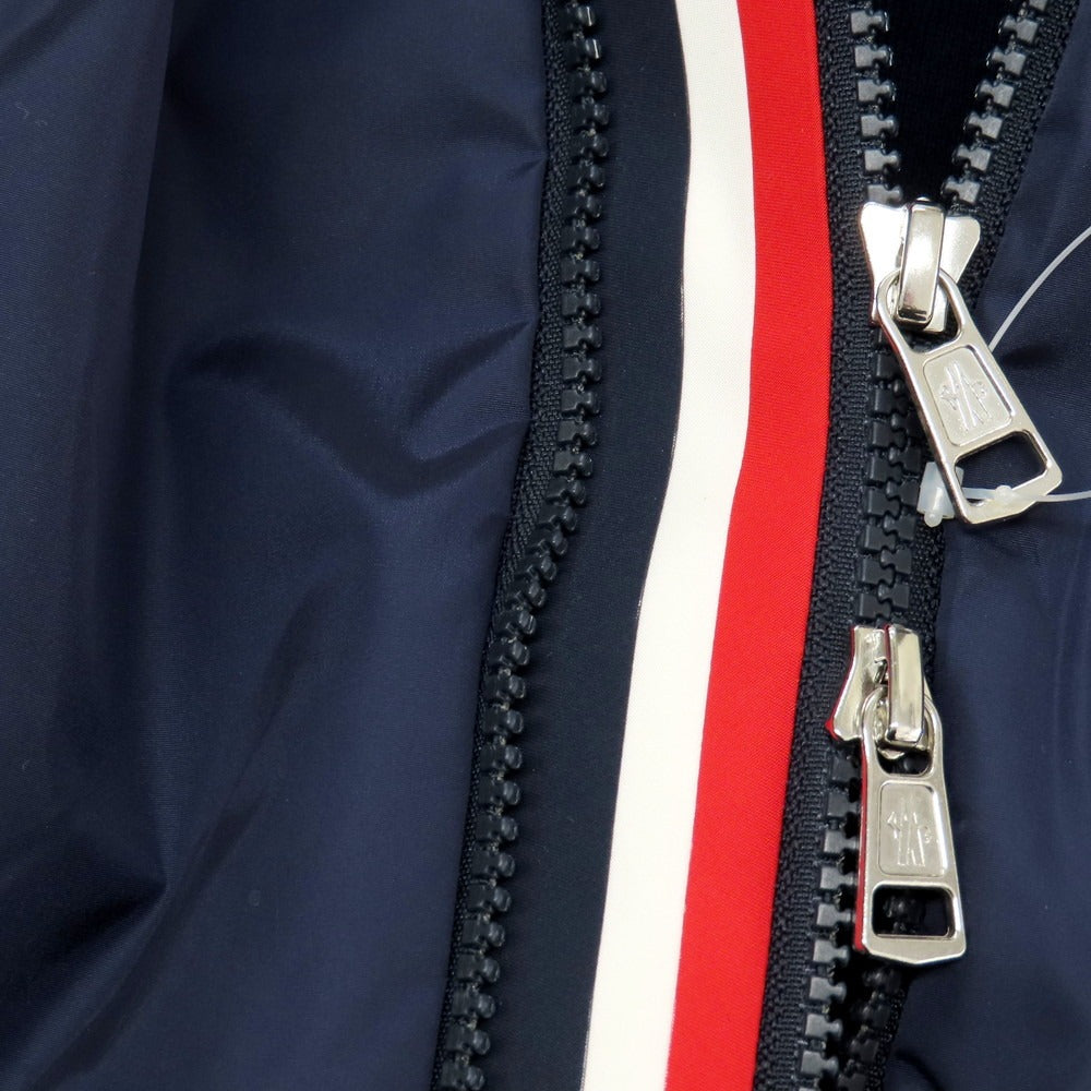 【中古】モンクレール MONCLER ダブルジップ スタンドカラー ブルゾン ライトネイビー【 S 】【 状態ランクB 】【 メンズ 】