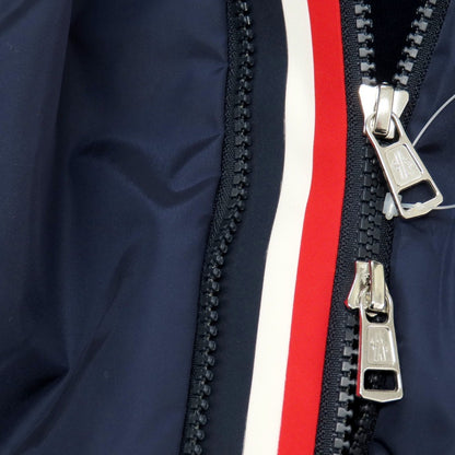 【中古】モンクレール MONCLER ダブルジップ スタンドカラー ブルゾン ライトネイビー【 S 】【 状態ランクB 】【 メンズ 】