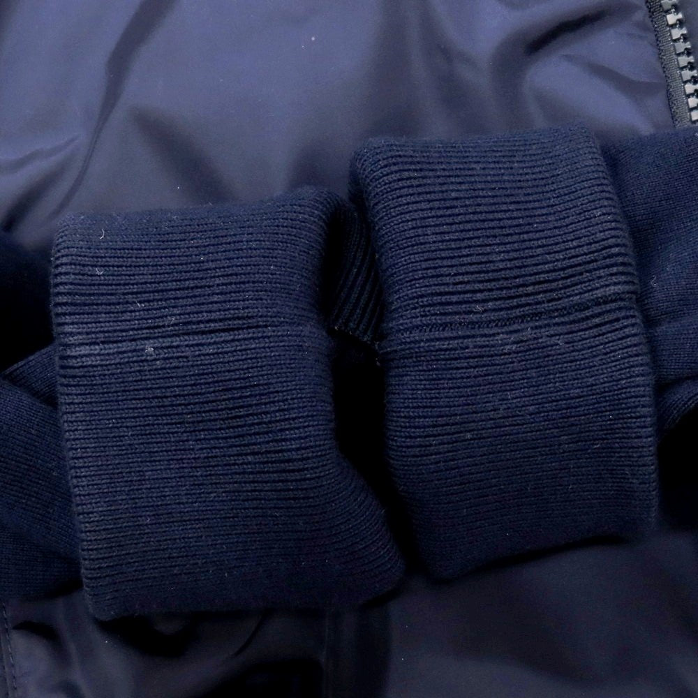 【中古】モンクレール MONCLER ダブルジップ スタンドカラー ブルゾン ライトネイビー【 S 】【 状態ランクB 】【 メンズ 】