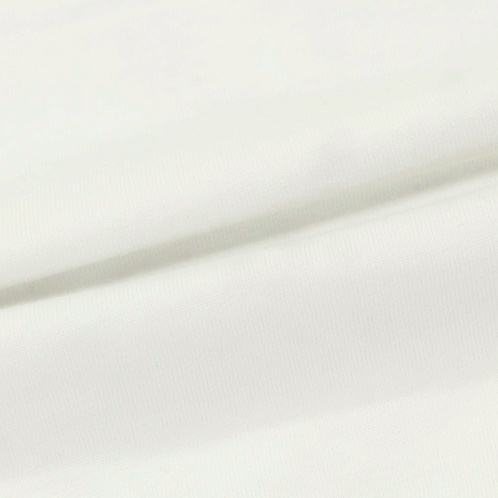 【中古】モンクレール MONCLER コットン クルーネック 長袖Ｔシャツ ホワイト【 S 】【 状態ランクC 】【 メンズ 】