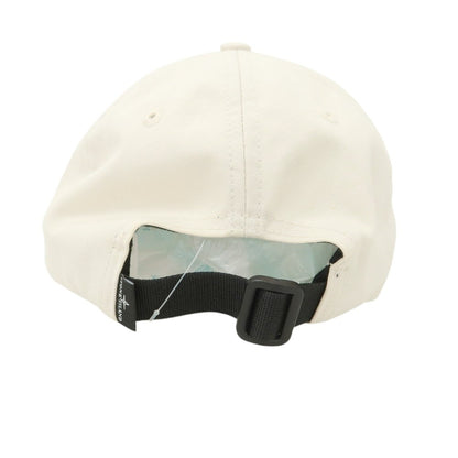 【中古】ストーンアイランド STONE ISLAND コットン ベースボールキャップ オフホワイト【 L 】【 状態ランクA 】【 メンズ 】