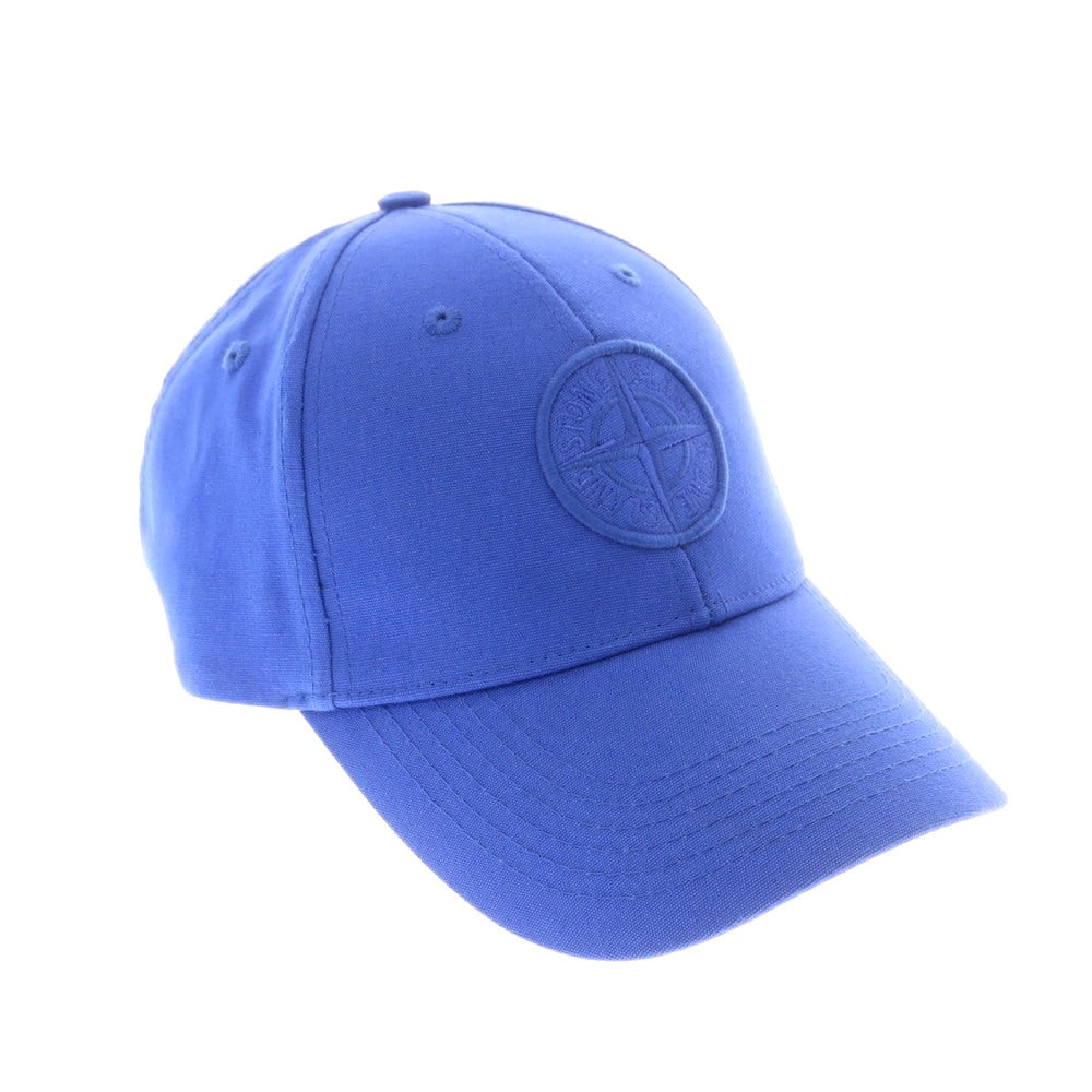 【中古】ストーンアイランド STONE ISLAND コットン ベースボールキャップ ブルー【 L 】【 状態ランクA 】【 メンズ 】