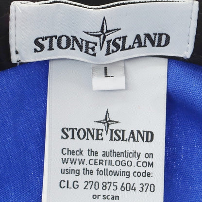 【中古】ストーンアイランド STONE ISLAND コットン ベースボールキャップ ブルー【 L 】【 状態ランクA 】【 メンズ 】