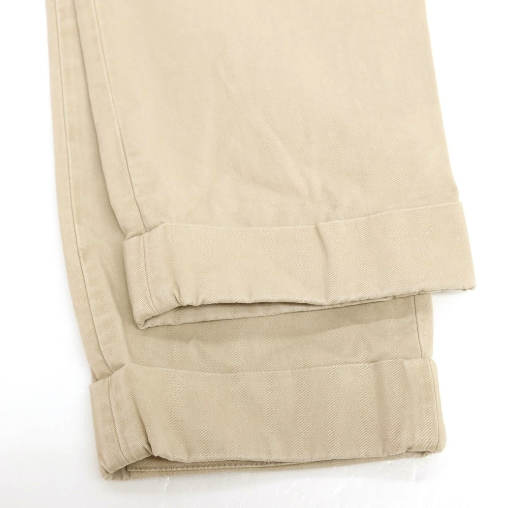 【中古】ジーティーアー G.T.A BYLON L ストレッチ コットン カジュアルスラックスパンツ ベージュ【サイズ44】【 状態ランクC 】【 メンズ 】