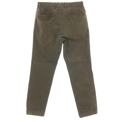 【中古】ジーティーアー G.T.A BYLON L ストレッチ コットン カジュアルスラックスパンツ オリーブ【サイズ44】【 状態ランクC 】【 メンズ 】