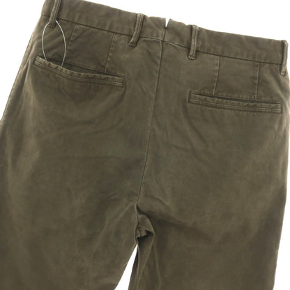 【中古】ジーティーアー G.T.A BYLON L ストレッチ コットン カジュアルスラックスパンツ オリーブ【サイズ44】【 状態ランクC 】【 メンズ 】