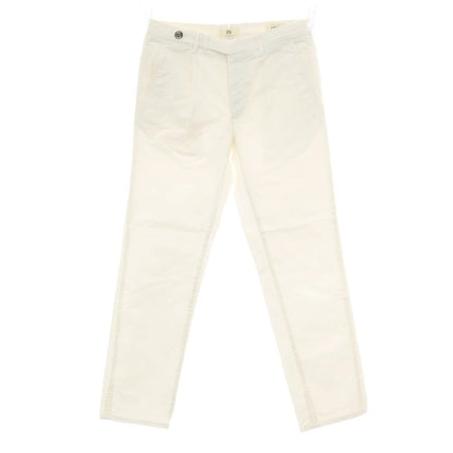 【中古】ジーティーアー G.T.A BYLON B LONG ストレッチ コットン カジュアルスラックスパンツ ホワイト【サイズ44】【 状態ランクB 】【 メンズ 】