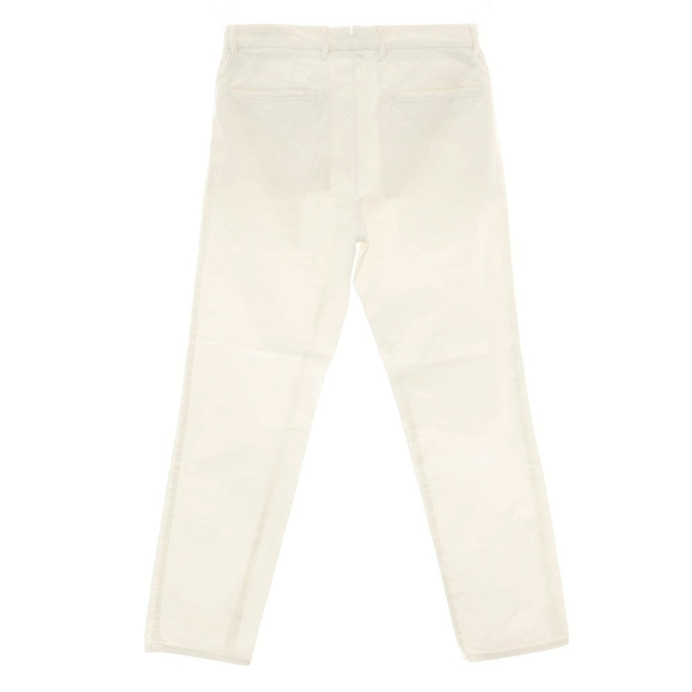 【中古】ジーティーアー G.T.A BYLON B LONG ストレッチ コットン カジュアルスラックスパンツ ホワイト【サイズ44】【 状態ランクB 】【 メンズ 】