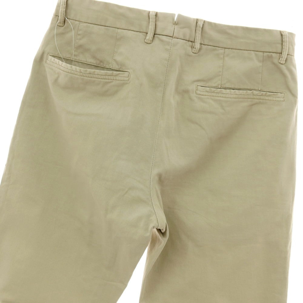 【中古】ジーティーアー G.T.A BYLON B LONG ストレッチ コットン カジュアルスラックスパンツ ベージュ【サイズ44】【 状態ランクB 】【 メンズ 】