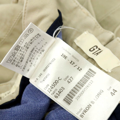 【中古】ジーティーアー G.T.A BYLON B LONG ストレッチ コットン カジュアルスラックスパンツ ベージュ【サイズ44】【 状態ランクB 】【 メンズ 】