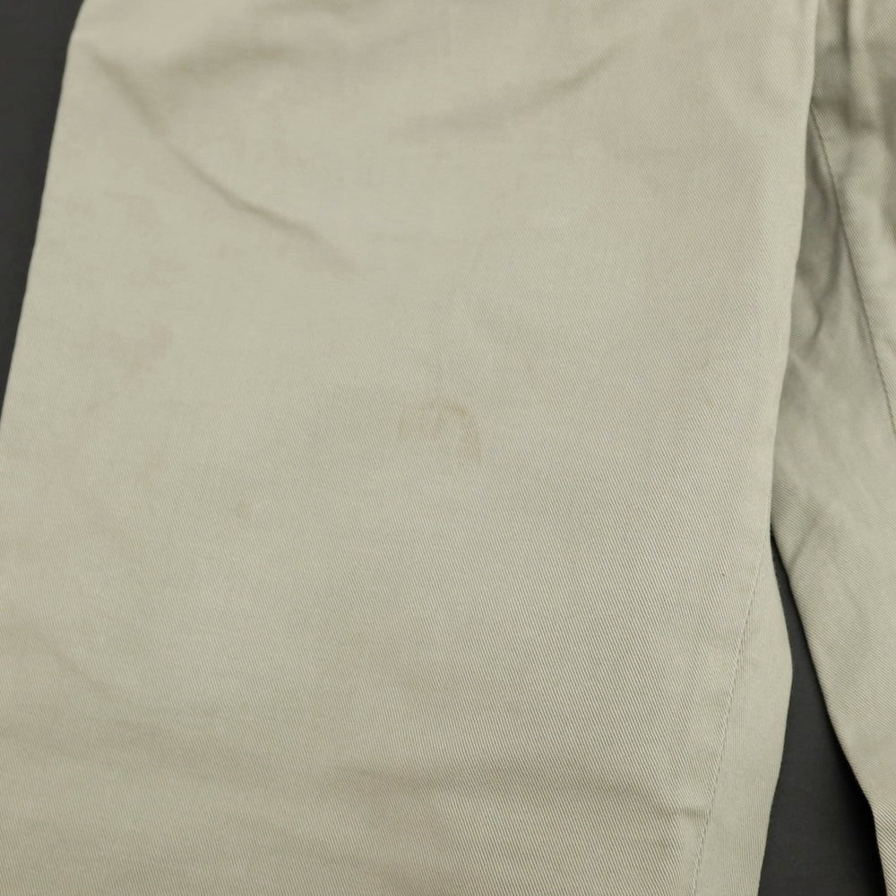 【中古】ジーティーアー G.T.A BYLON B LONG ストレッチ コットン カジュアルスラックスパンツ グレージュ系【サイズ44】【 状態ランクB 】【 メンズ 】