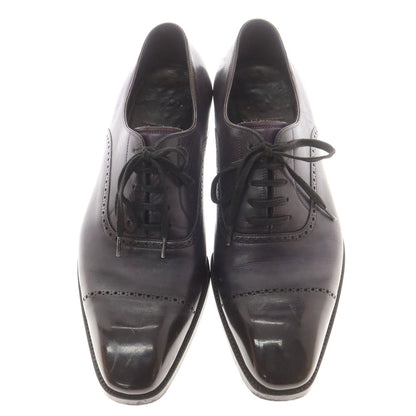 【中古】サンクリスピン SAINT CRISPINS ストレートチップ ドレスシューズ チャコールグレー系【 7 1/2 Ｆ 】【 状態ランクB 】【 メンズ 】