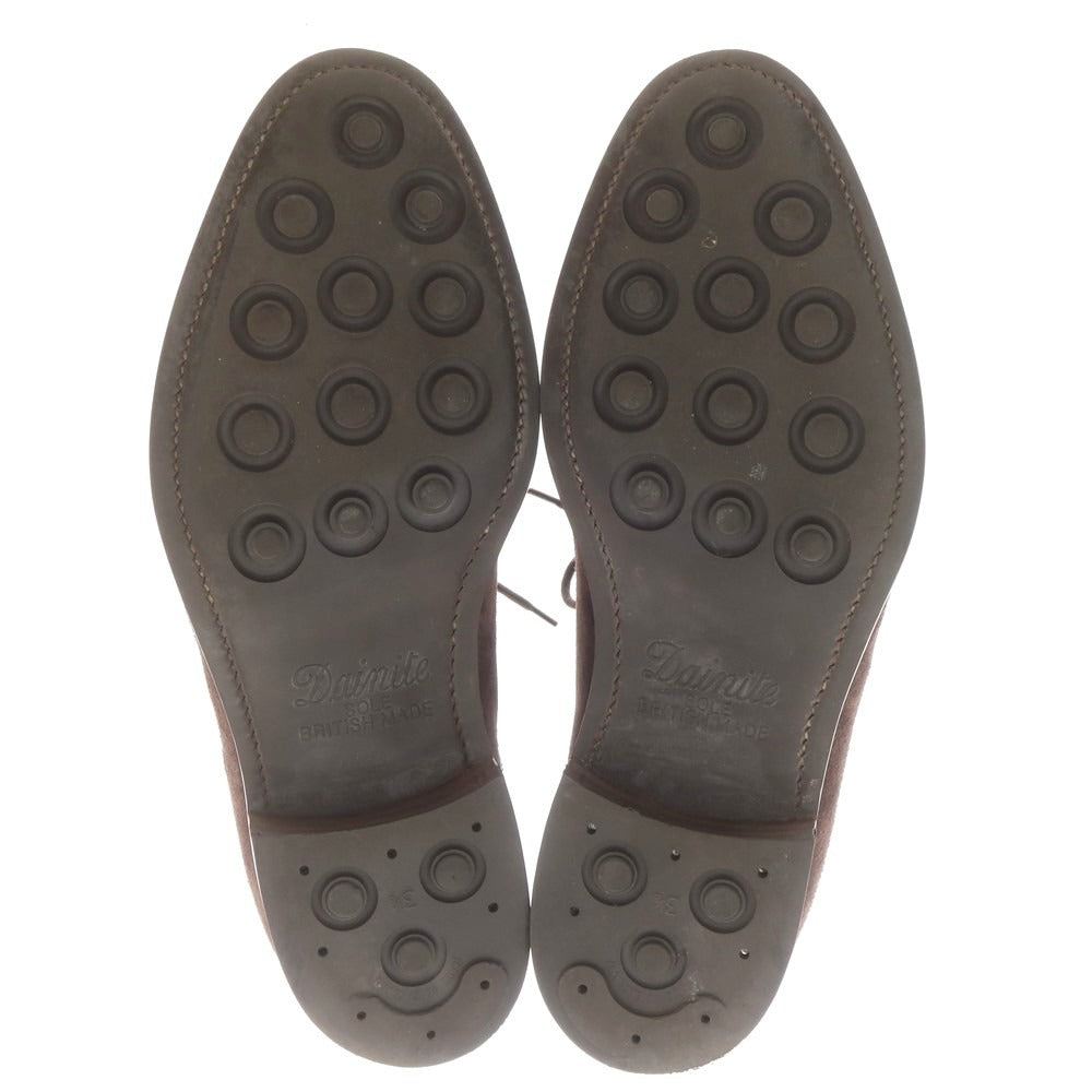 【中古】エドワードグリーン EDWARD GREEN BANBURY スエード チャッカブーツ ブラウン【 7 1/2 Ｆ 】【 状態ランクB 】【 メンズ 】