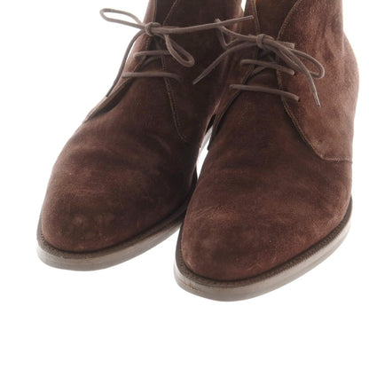 【中古】エドワードグリーン EDWARD GREEN BANBURY スエード チャッカブーツ ブラウン【 7 1/2 Ｆ 】【 状態ランクB 】【 メンズ 】