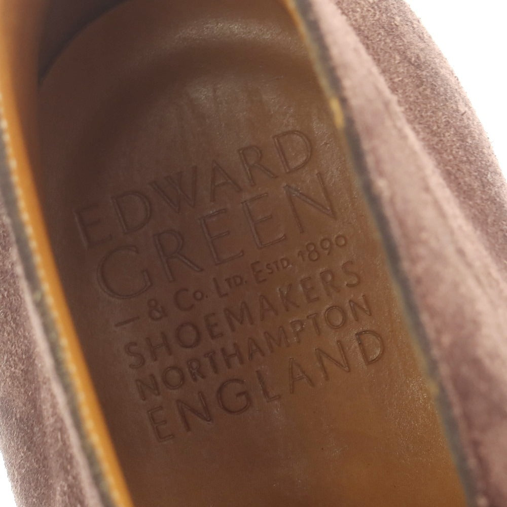 【中古】エドワードグリーン EDWARD GREEN BANBURY スエード チャッカブーツ ブラウン【 7 1/2 Ｆ 】【 状態ランクB 】【 メンズ 】