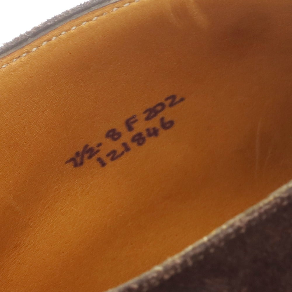 【中古】エドワードグリーン EDWARD GREEN BANBURY スエード チャッカブーツ ブラウン【 7 1/2 Ｆ 】【 状態ランクB 】【 メンズ 】